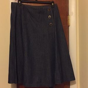 Denim skirt